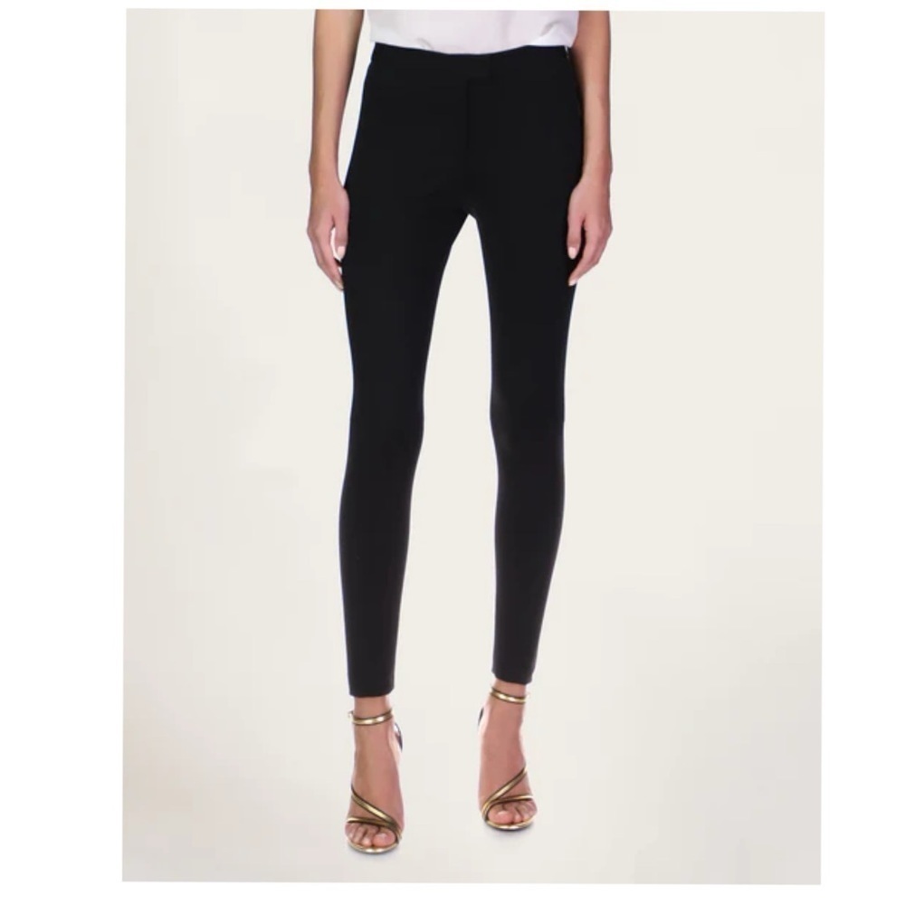 Halston Black High Rise Trousers‎